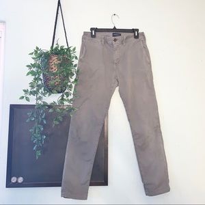American Eagle Grey flex chinos